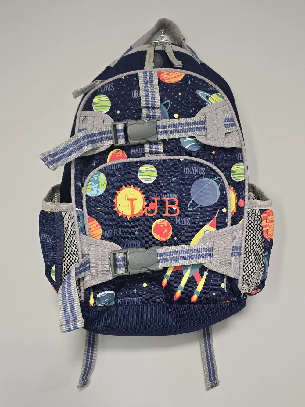 Pottery Barn Kids Space Rocket Mackenzie Backpack, Glows SMALL. Back To School.